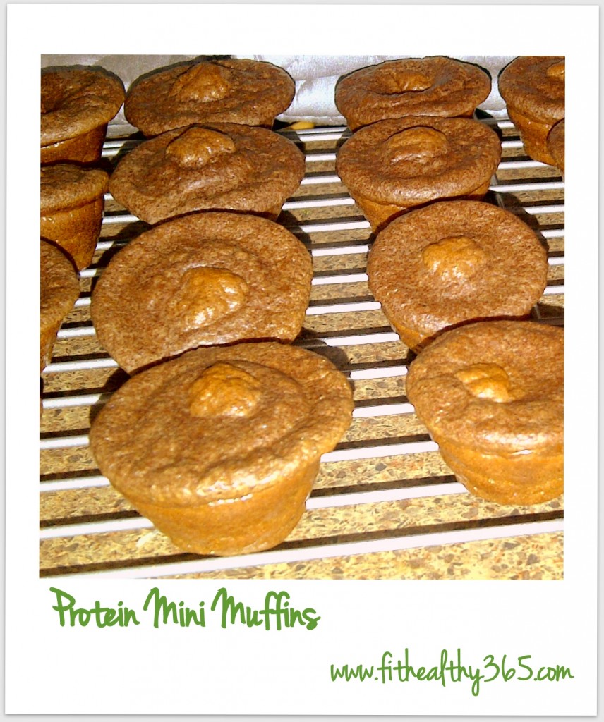 Protein Mini Muffins Fit + Healthy 365