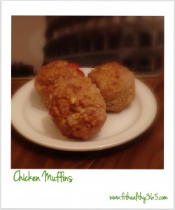 eat clean chicken muffins