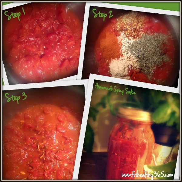 how to make homemade Spicy Salsa steps