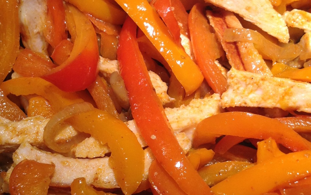 eat clean Chicken Fajitas