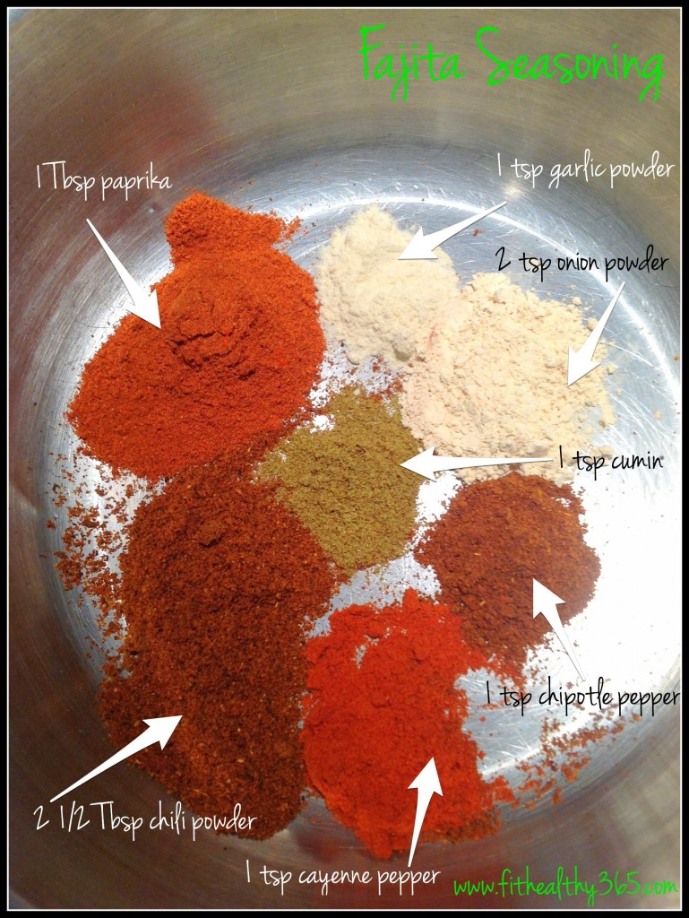 homemade fajita seasoning