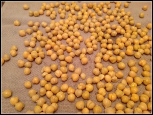 healthy snack chickpeas