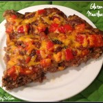 gluten-free meatloaf pizza