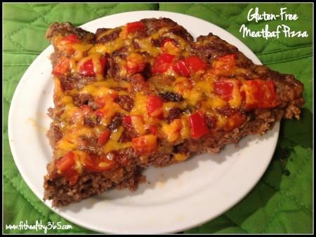 gluten-free meatloaf pizza