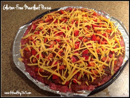 gluten-free meatloaf pizza