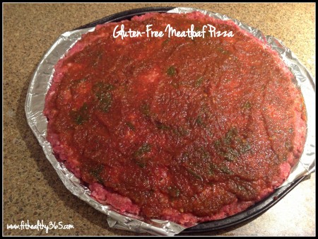 gluten-free meatloaf pizza