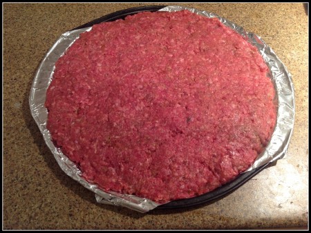 gluten-free meatloaf pizza