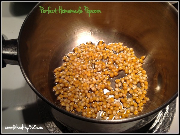 homemade popcorn