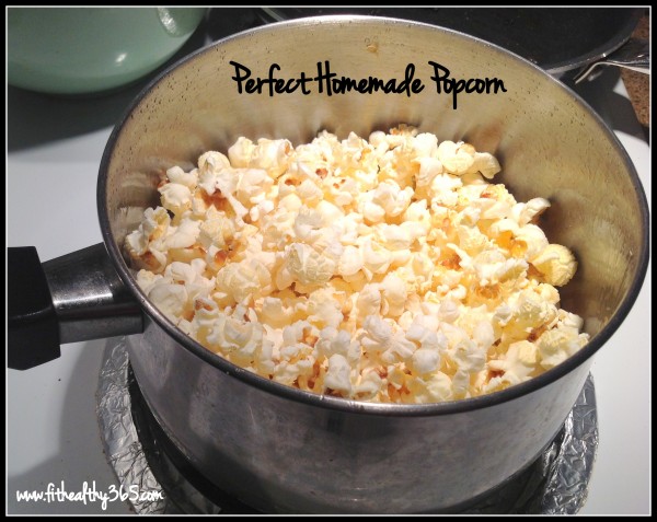 homemade popcorn