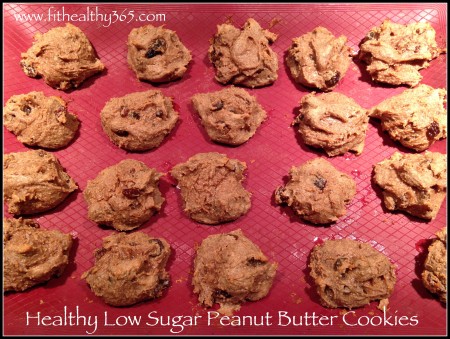 clean healthy peanut butter cookies