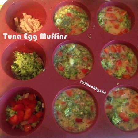 healthy tuna egg muffins