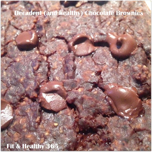 healthy chocolate black bean brownies