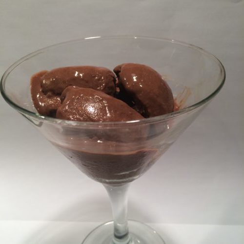 healthy chocolate ice cream homemade