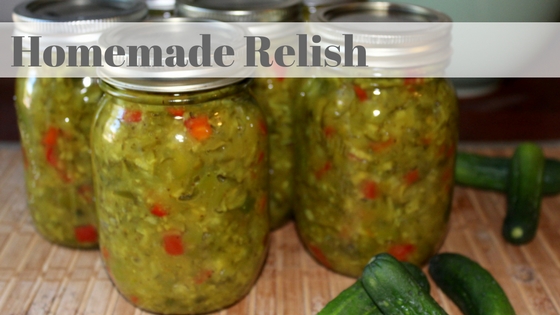 easy Homemade Relish recipe