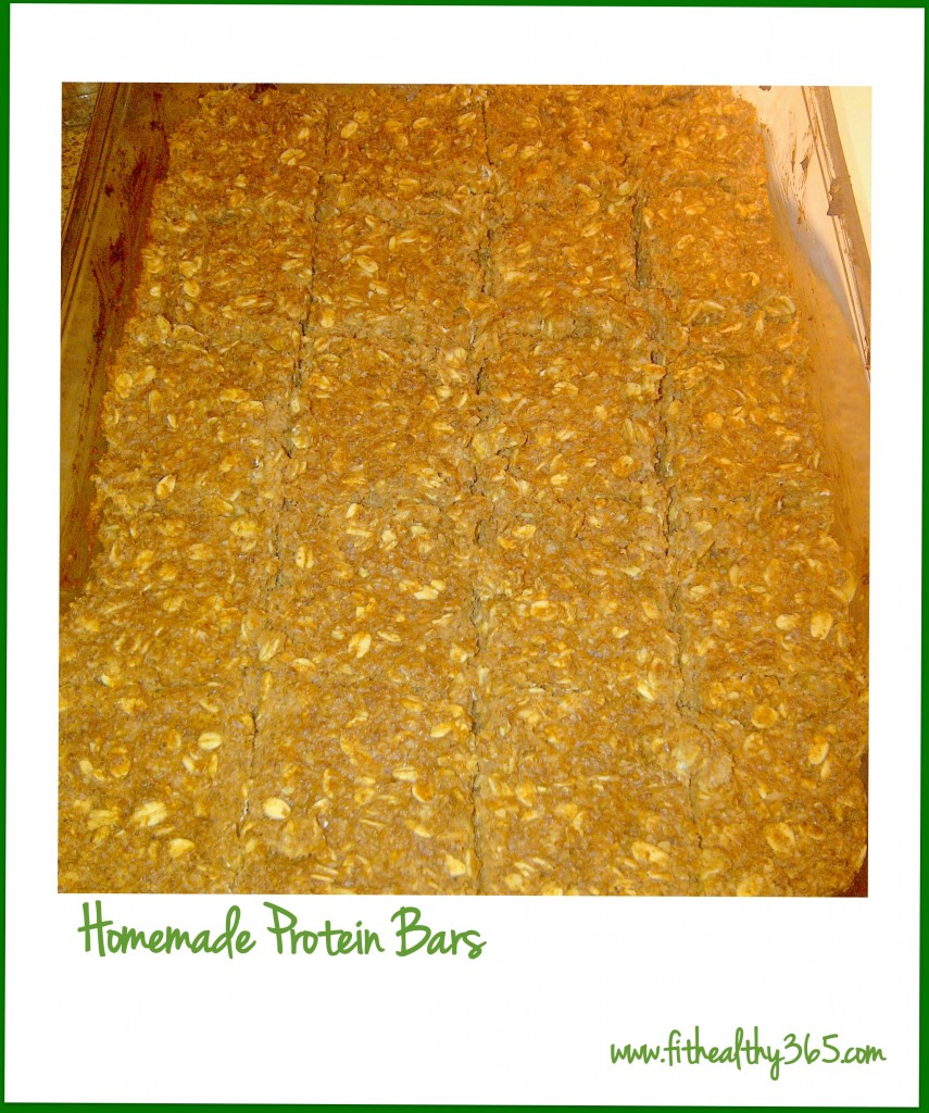 Homemade Protein Bars | Fit + Healthy 365