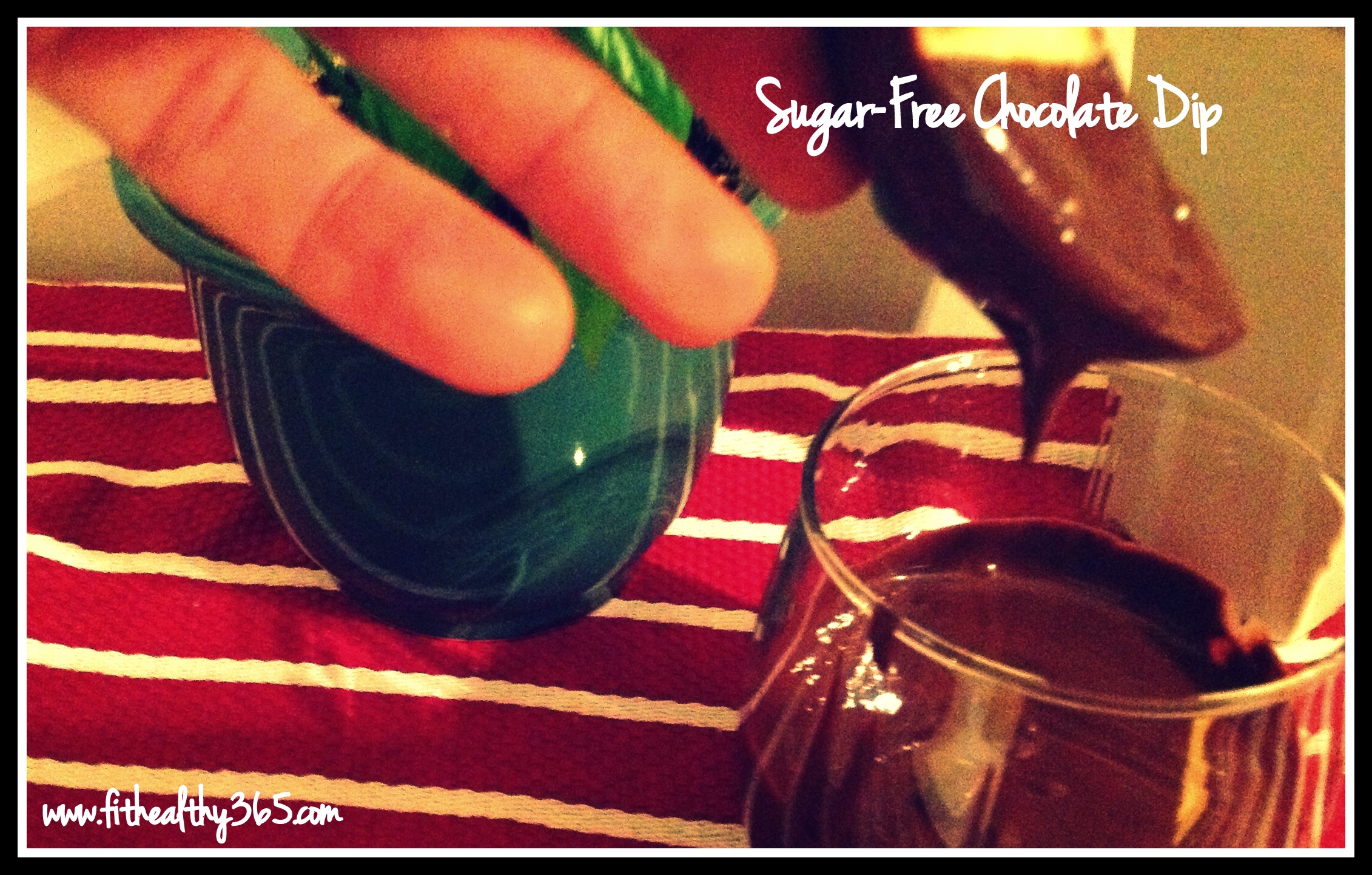 Sugar-Free Chocolate Dip | Fit + Healthy 365
