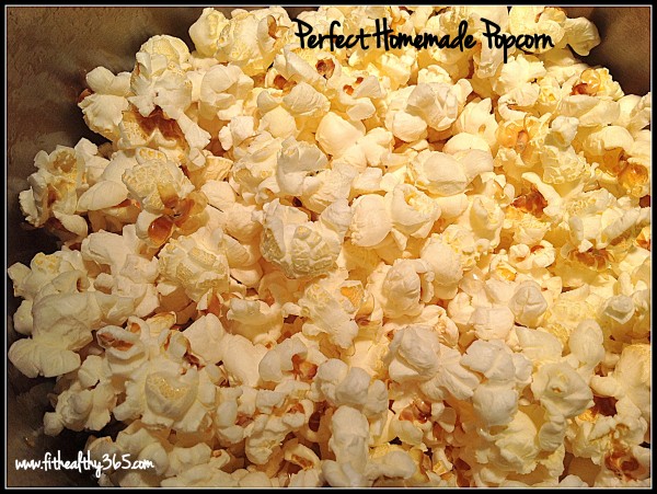 homemade popcorn