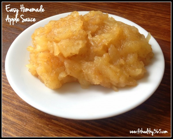 homemade apple sauce healthy