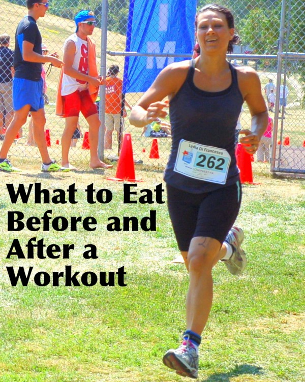 what to eat before and after a workout